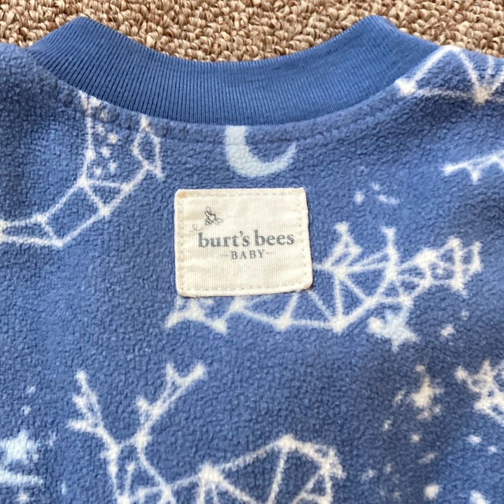 Burt's Bees/Carter's fleece sleepers - Picture 9 of 16